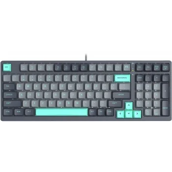 Клавиатура A4Tech Fstyler FS300 механическая черный/серый USB for gamer LED (FS300 PANDA ROCK)